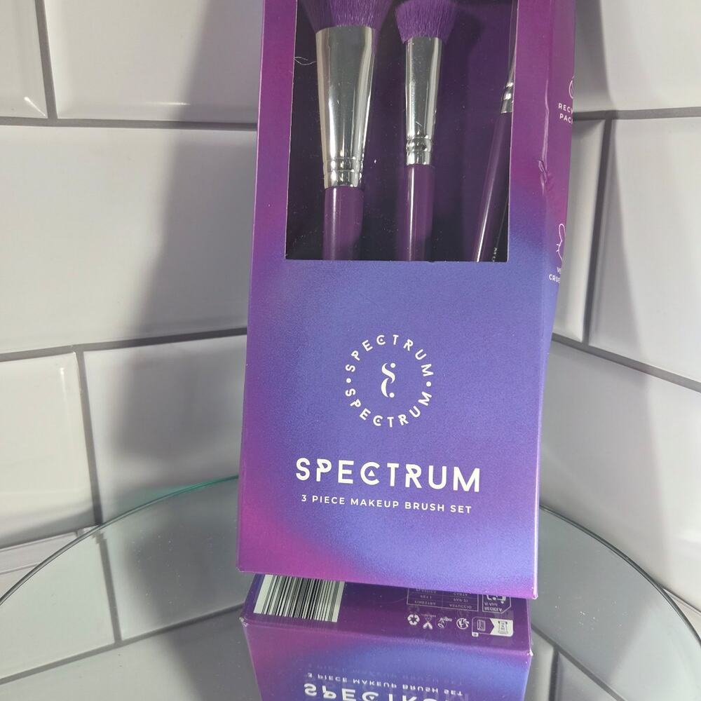 SPECTRUM 3 Piece Makeup Brush Set